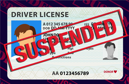 Suspendido / Sin licencia de conducir